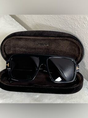 Tom Ford CAMDEN FT 0933 Black/Grey (01AA) Sunglasses 58 [] 15 145 with Case